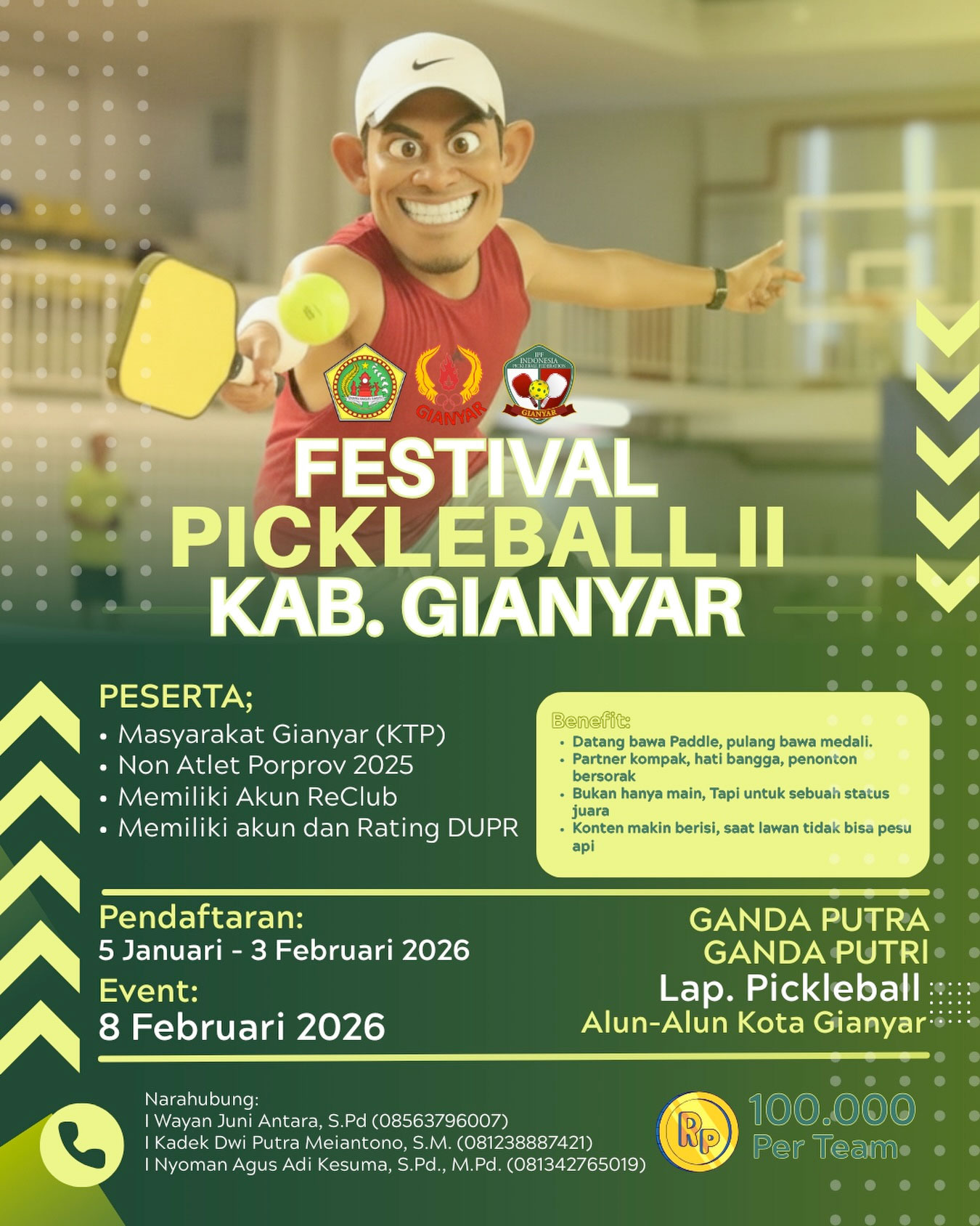 Festival Pickleball II Gianyar
